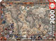 Antique World Piratic Map Puzzle 2D 2000 Pieces