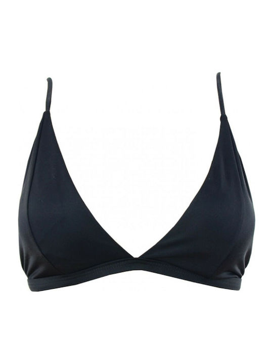 Rock Club Triangle Bikini Top BP-2110 Black BP2110.black