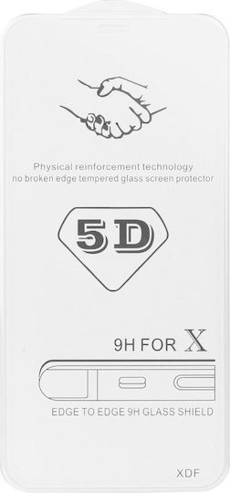 Roar 5D Full Face Tempered Glass (iPhone X / XS)