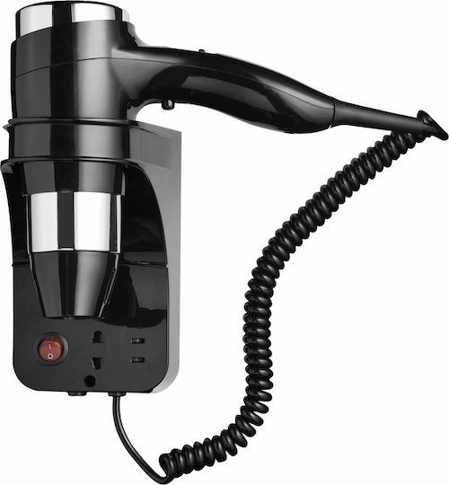 Geesa 6478 Black Hotel Hair Dryer 1.6kW