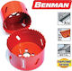 Benman Hole Saw Set Κοβαλτίου HSS with Diameter 25mm for Wood, Metal, Brick and Tile