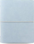 Filofax Domino Soft A5 Wöchentlich Veranstalter Blau Leder 19x23.5cm