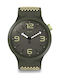 Swatch Big Bold Uhr mit Orange Kautschukarmband