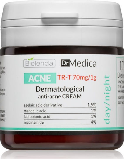 Bielenda Dr Medica Cremă Hidratantă de Față pentru Acnee 50ml