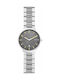 Skagen Uhr Batterie mit Silber Metallarmband SKW6523