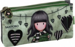 Santoro Gorjuss The Scarf Pencil Case with 2 Co...