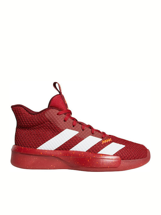 Pro Next 2019 High Basketball Shoes Scarlet / Cloud White / Active Maroon