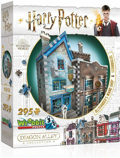 Harry Potter Ollivander's Wand Shop & Supplies Puzzle 3D 295pcs W3D-0508