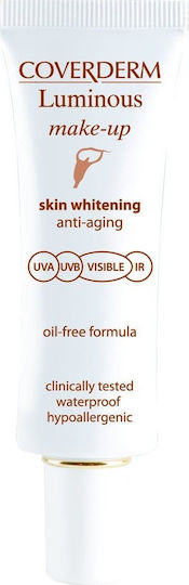 Coverderm Luminous Make-Up Skin Whitening Waterproof Liquid Foundation 05 30ml
