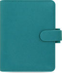 Filofax Saffiano Pocket Weekly Organizer Green 11.5x14.5cm