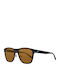 Benetton Men's Sunglasses with Black Plastic Frame and Brown Lens BE5013 001