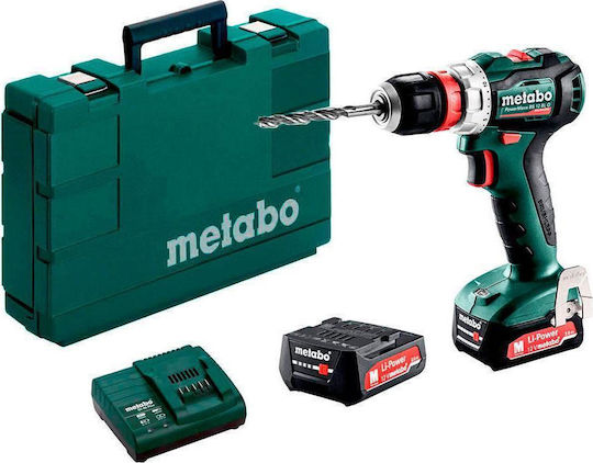 Metabo PowerMaxx BS 12 BL Q Battery Drill Driver 12V 2x2Ah