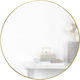 Umbra Wall Mirror with Gold Metallic Frame Diameter 86.3cm 1pcs