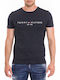 Tommy Hilfiger Herren T-Shirt Kurzarm Dark Blue