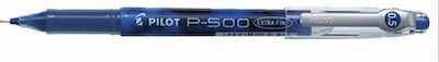 Pilot P-500 Pen Gel 0.5mm with Blue Ink