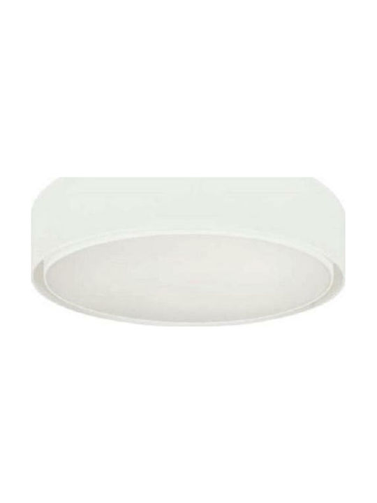 Nowodvorski Mist Modern Fabric Ceiling Light with Socket E27 White