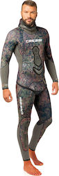 CressiSub Seppia Wetsuit Shaved with Chest Pad for Speargun Camouflage 5mm