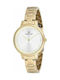 Daniel Klein Watch with Gold Metal Bracelet DK.1.12053-3