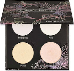 London Copyright Magnetic Face Powder Highlight Palette 16гр