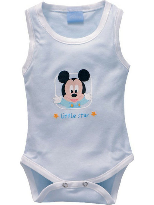 Disney Mickey Baby Bodysuit Underwear Sleeveles...