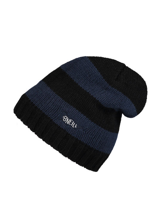 Kids Beanie Knitted Navy Blue