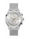 GC Watches Collection Watch Chronograph Battery with Silver Metal Bracelet