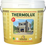 Tetralux Thermolux Exterior Plastic Vopsea Termoizolant pentru Utilizare Externă 3lt