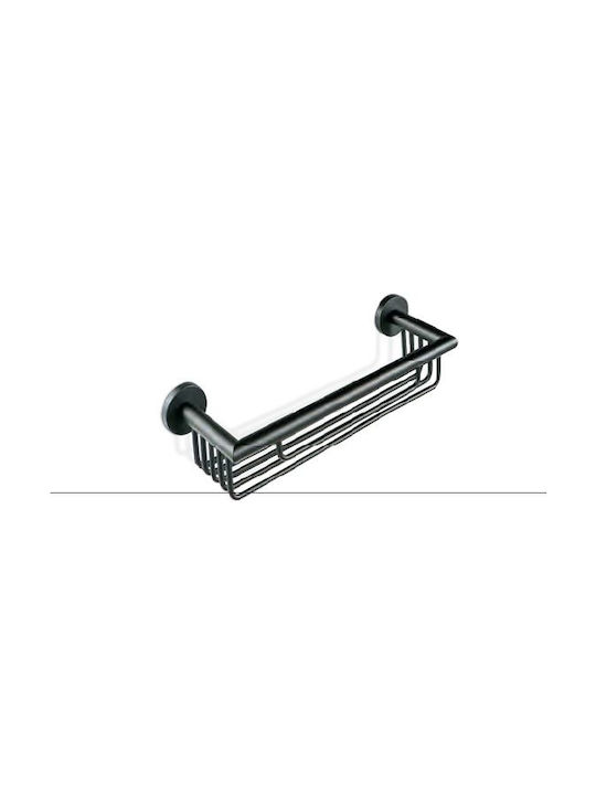 Geesa Σπογγοθήκη Επιτοίχια Inox Black Matt