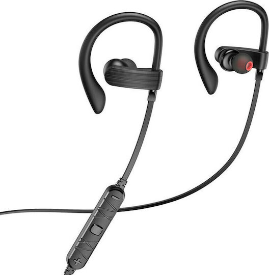 Ipipoo AP-6 In-Ear Bluetooth-Freisprecheinrichtung Kopfhörer mit Schweißresistenz Schwarz
