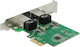 DeLock Wired Gigabit (1Gbps) Ethernet PCI-e Card