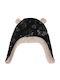 24 Kids Beanie Fleece Black