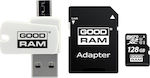 GoodRAM microSDXC 128GB Class 10 U1 UHS-I with USB Reader