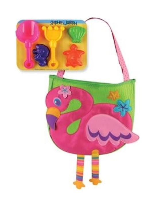 Stephen Joseph Beach Totes Flamingo Kinder Rucksack Strandtasche Bunt