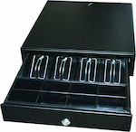 ICS 3740D Cash Drawer with 8 Coin Slots and 4 Slots for Bills 37x40.5x10cm