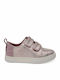 Lenny Kids Sneakers with Scratch Pink