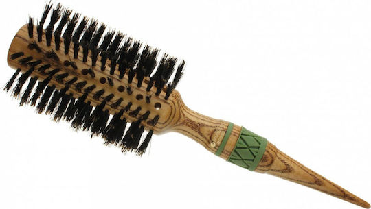 Hair Way Βούρτσα Μαλλιών Με Φυσική Τρίχα Βούρτσα Μαλλιών