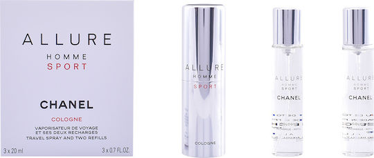 Chanel Allure Homme Sport Мъжки Комплект 3бр