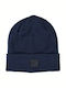 Kids Beanie Knitted Navy Blue