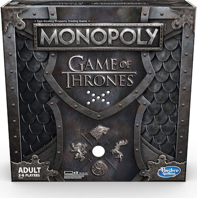 Hasbro Joc de Masă Monopoly Game Of Thrones pentru 2-6 Jucători 8+ Ani E3278