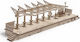 Ugears Παιχνίδι Κατασκευών Ξύλινo Rail Crossing για Παιδιά 8+ Ετών