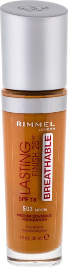 Rimmel Lasting Finish Breathable Foundation 30ml