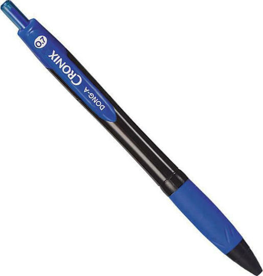 Dong-A Cronix Pen Ballpoint 0.7mm Blue with Blue Ink