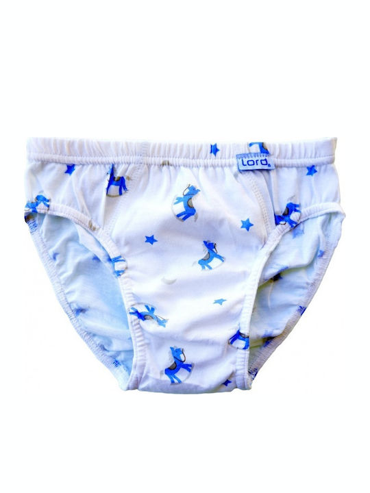 Lord 3031-07 Kids Brief White