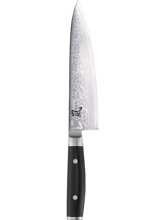 Yaxell Ran Gyuto Chef Knife of Damascus Steel 20cm 36000