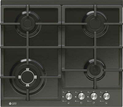 Thermogatz TGS 9411 GL Autonomous Cooktop with Liquid Gas Burners 59x52cm