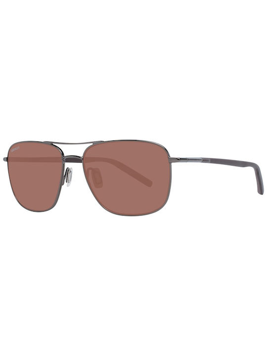 Serengeti Spello Men's Sunglasses with Silver Metal Frame