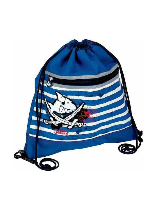 Die Spiegelburg Capt'n Sharky Kids Bag Pouch Bag Blue 31cmx34cmcm