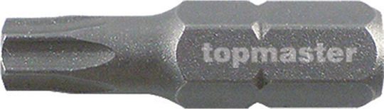 Topmaster Σετ 2 Μύτες Κατσαβιδιού Torx Σετ Μύτες Torx 25x25mm