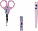 Nuby Baby Nail Care Set Σετ Περιποίησης Νυχιών Pink 3pcs