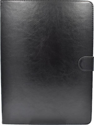 Stand Flip Cover Synthetic Leather Black (Universal 8")